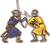 combattimento cavalieri